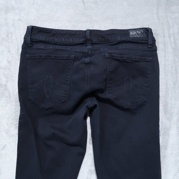 Level 99 Jeans Womens 29 Blue Lily Skinny Straight Stretch Mid Rise Preppy City - Picture 5 of 16